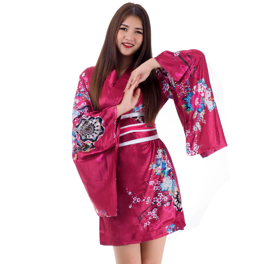 Kurzer Damen Geisha Kimono Sakura | Princess of Asia | Mode & Fashion aus  Asien | Kimonos