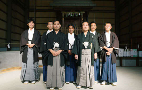 Traditionelle-Hakama-Hosen