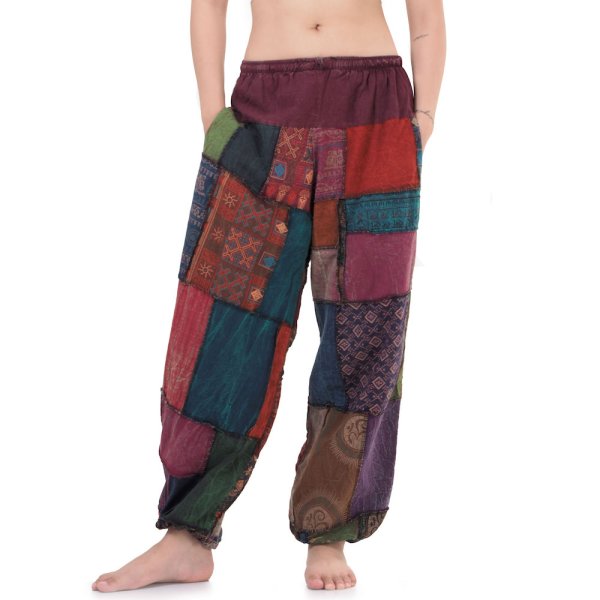 Patchwork Jeans Aladinhose Spirit of Om