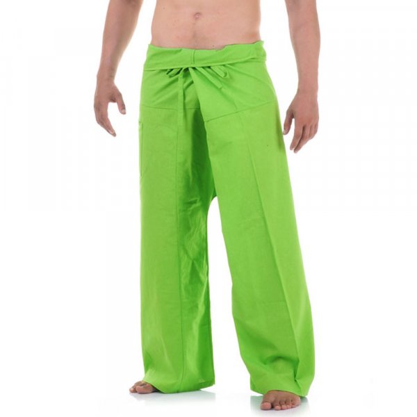 Thai Pants Fisherman Hose Grün