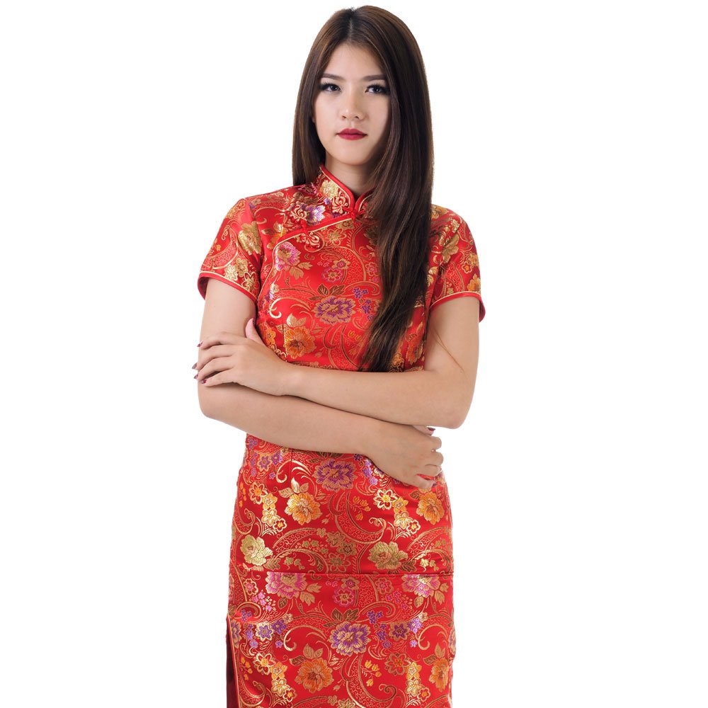 China Qipao Kleid Rot | Princess of Asia | Mode & Fashion ...