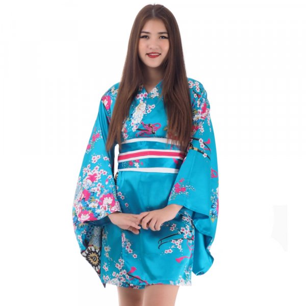 Kurzer Damen Kimono Sakura