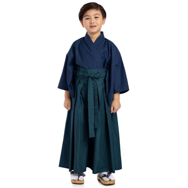Jungen Samurai Kimono Set Katsumoto