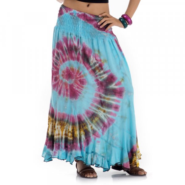 Batik Hippie Zigeuner Rock Spiral