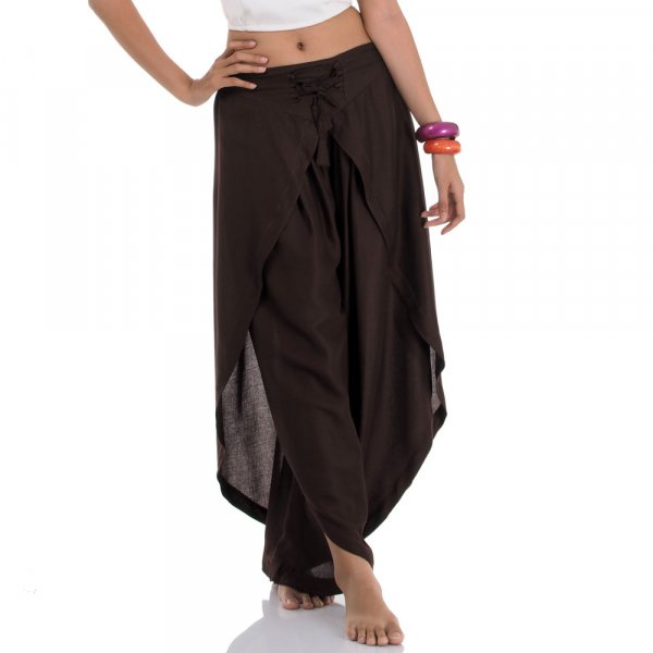 Orientalische Haremshose Jeannie Braun 1