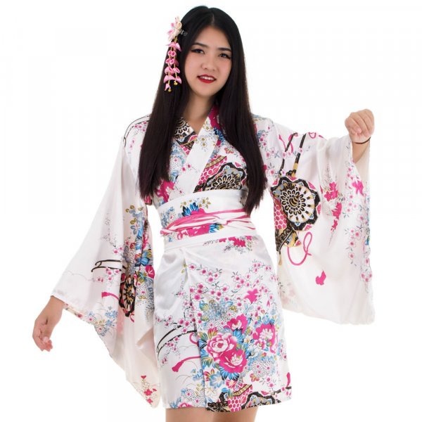 Kurzer Damen Kimono Sakura