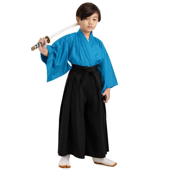 Jungen Samurai Kimono Set Bushido