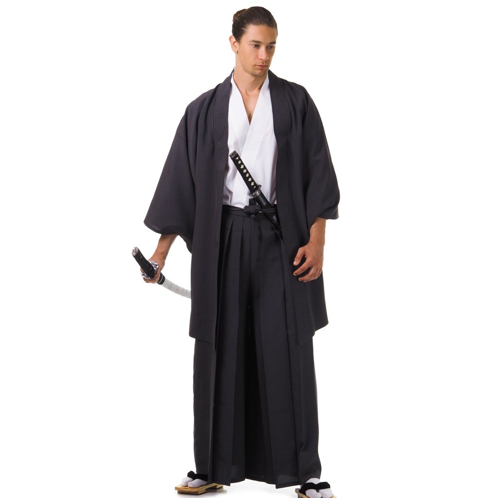 Japan Samurai Kimono Set Schwarz Weiß | Princess of Asia | Mode ...