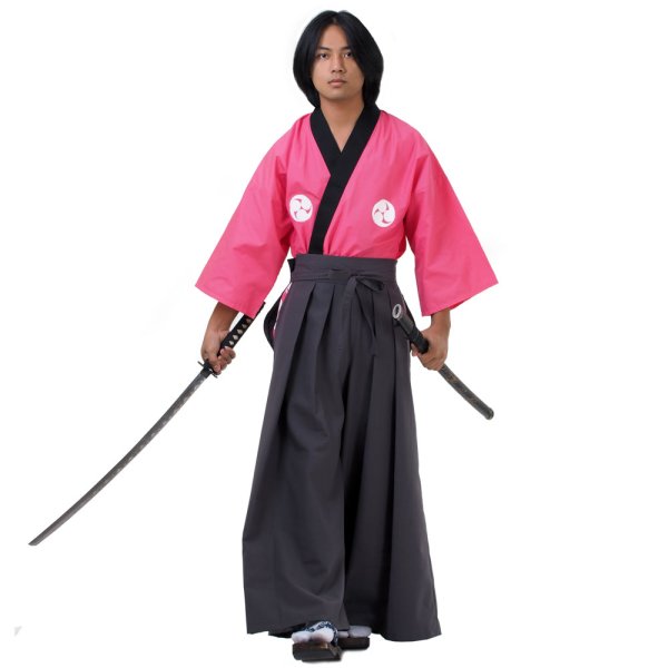 Samurai Kimono Hakama Set Akio