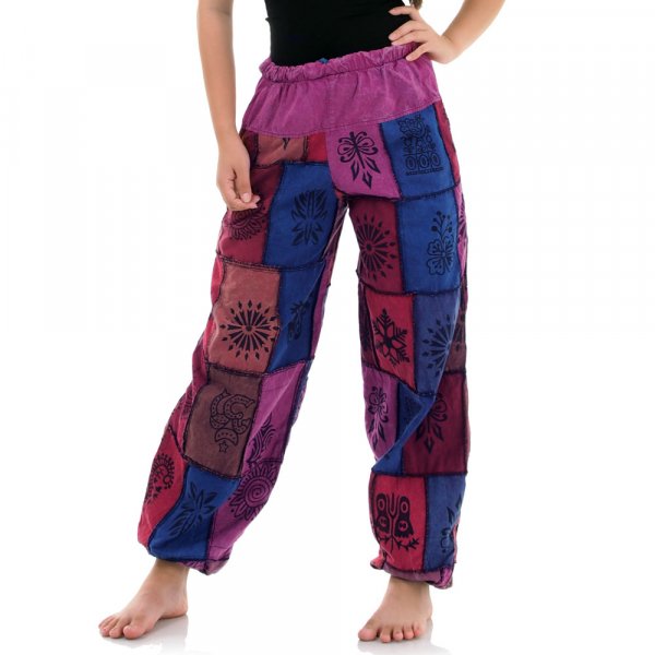 Patchwork Jeans Aladinhose Spirit of Om