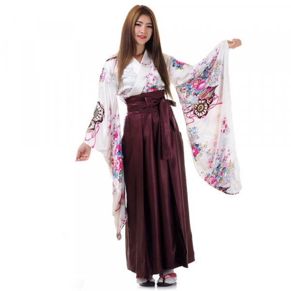 Geisha Kimono Kostüm Kanna