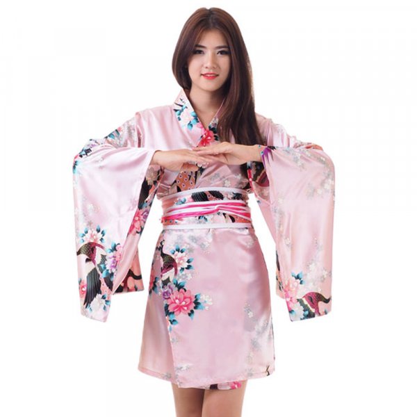 Kurzer Damen Kimono Sakura