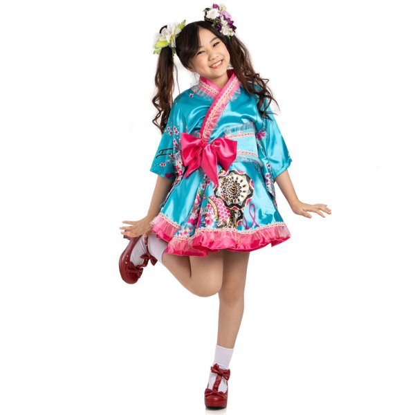 Mädchen Japanerin Kimono Kostüm Mädchen Japanerin Kimono Kostüm
