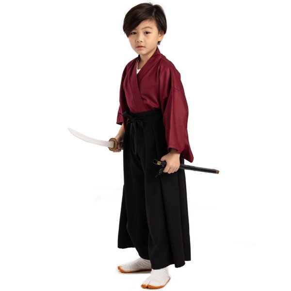 Jungen Samurai Kimono Set Bushido