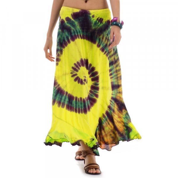 Batik Hippie Zigeuner Rock Spiral