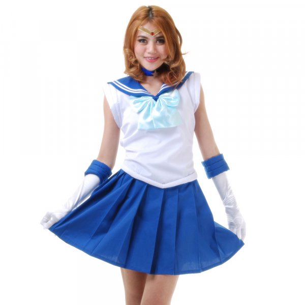 Sailor Merkur Cosplay Kostüm