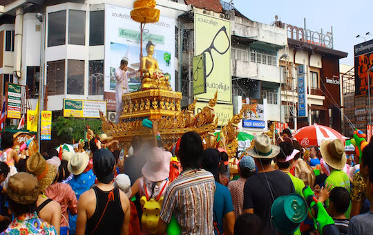 Songkran-in-Chiang-Mai